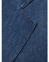 Мужской темно-синий джинсовый пиджак от Gucci