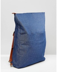 Женский темно-синий джинсовый рюкзак от Monki