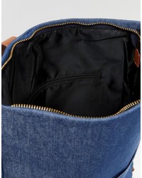 Женский темно-синий джинсовый рюкзак от Monki