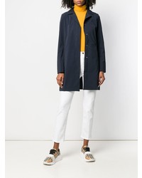 Женский темно-синий дождевик от Herno