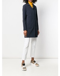 Женский темно-синий дождевик от Herno