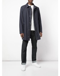 Мужской темно-синий дождевик от Brunello Cucinelli