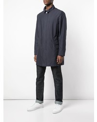 Мужской темно-синий дождевик от Brunello Cucinelli