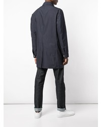 Мужской темно-синий дождевик от Brunello Cucinelli