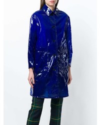 Женский темно-синий дождевик от Aspesi