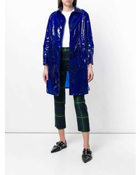 Женский темно-синий дождевик от Aspesi