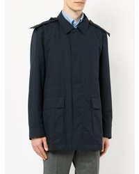 Мужской темно-синий дождевик от Gieves & Hawkes