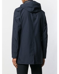 Мужской темно-синий дождевик от Herno