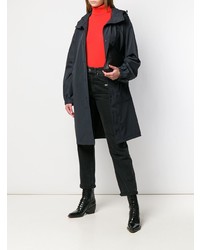 Женский темно-синий дождевик от Helmut Lang