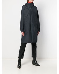 Женский темно-синий дождевик от Helmut Lang