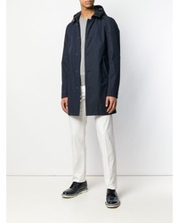 Мужской темно-синий дождевик от Herno