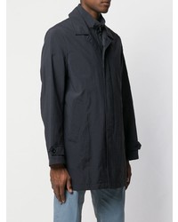 Мужской темно-синий дождевик от Fay