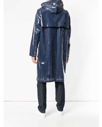 Мужской темно-синий дождевик от Helmut Lang