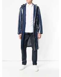 Мужской темно-синий дождевик от Helmut Lang