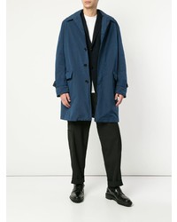 Мужской темно-синий дождевик от TOMORROWLAND