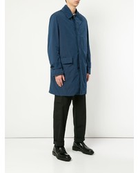 Мужской темно-синий дождевик от TOMORROWLAND