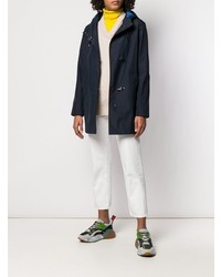 Женский темно-синий дождевик от Fay