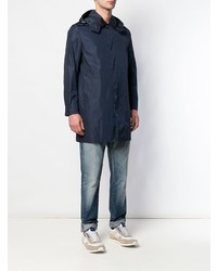 Мужской темно-синий дождевик от MACKINTOSH