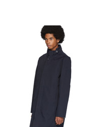 Мужской темно-синий дождевик от 49Winters