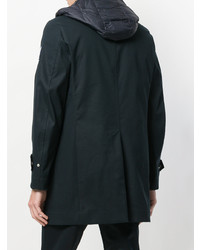 Мужской темно-синий дождевик от Moncler Gamme Bleu