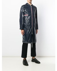 Мужской темно-синий дождевик от Thom Browne
