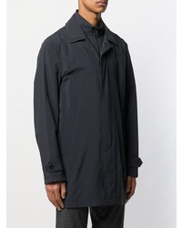 Мужской темно-синий дождевик от Fay