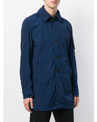 Мужской темно-синий дождевик от CP Company