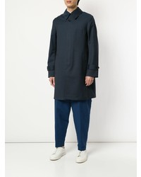 Мужской темно-синий дождевик от TOMORROWLAND