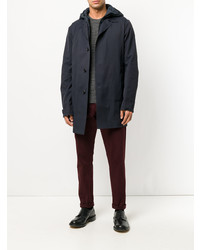 Мужской темно-синий дождевик от Liska