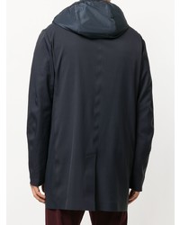 Мужской темно-синий дождевик от Liska