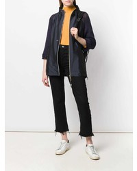 Женский темно-синий дождевик от Herno