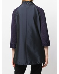 Женский темно-синий дождевик от Herno