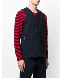 Темно-синий жилет от Societe Anonyme