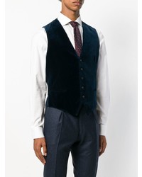 Темно-синий жилет от Tagliatore