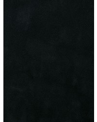 Мужской темно-синий замшевый бомбер от Dolce & Gabbana