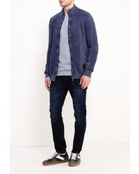 Мужской темно-синий кардиган от Brave Soul