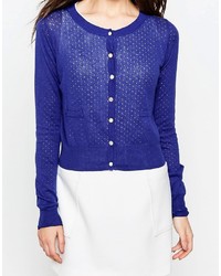 Женский темно-синий кардиган от Yumi