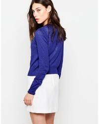 Женский темно-синий кардиган от Yumi