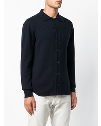 Мужской темно-синий кардиган от Aspesi