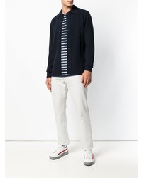 Мужской темно-синий кардиган от Aspesi