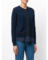 Женский темно-синий кардиган от Moncler