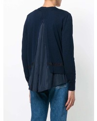 Женский темно-синий кардиган от Moncler