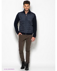 Мужской темно-синий кардиган от Fred Mello