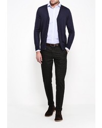 Мужской темно-синий кардиган от Gianni Lupo