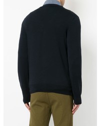 Мужской темно-синий кардиган от Kent & Curwen