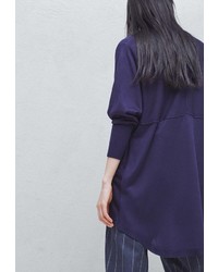 Женский темно-синий кардиган от Mango