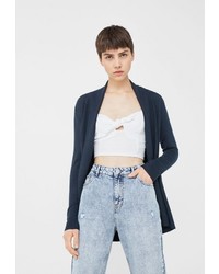 Женский темно-синий кардиган от Mango