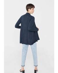 Женский темно-синий кардиган от Mango