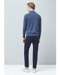 Мужской темно-синий кардиган от Mango Man