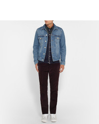 Мужской темно-синий кардиган от John Smedley